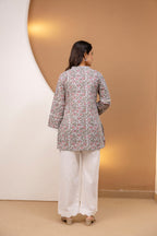 Meher Printed Kurti & Pant Set