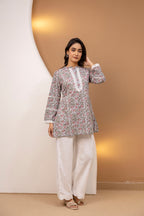 Meher Printed Kurti & Pant Set