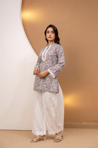 Meher Printed Kurti & Pant Set