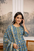 Mehka Neel Kurta Set