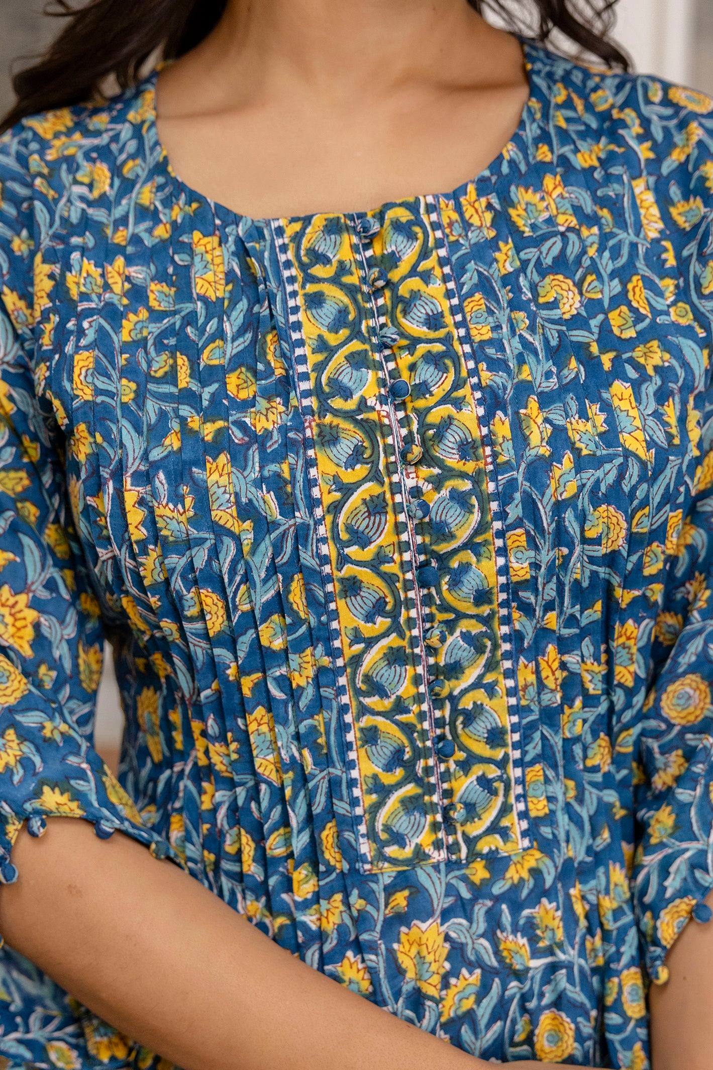 Mehka Neel Kurta Set