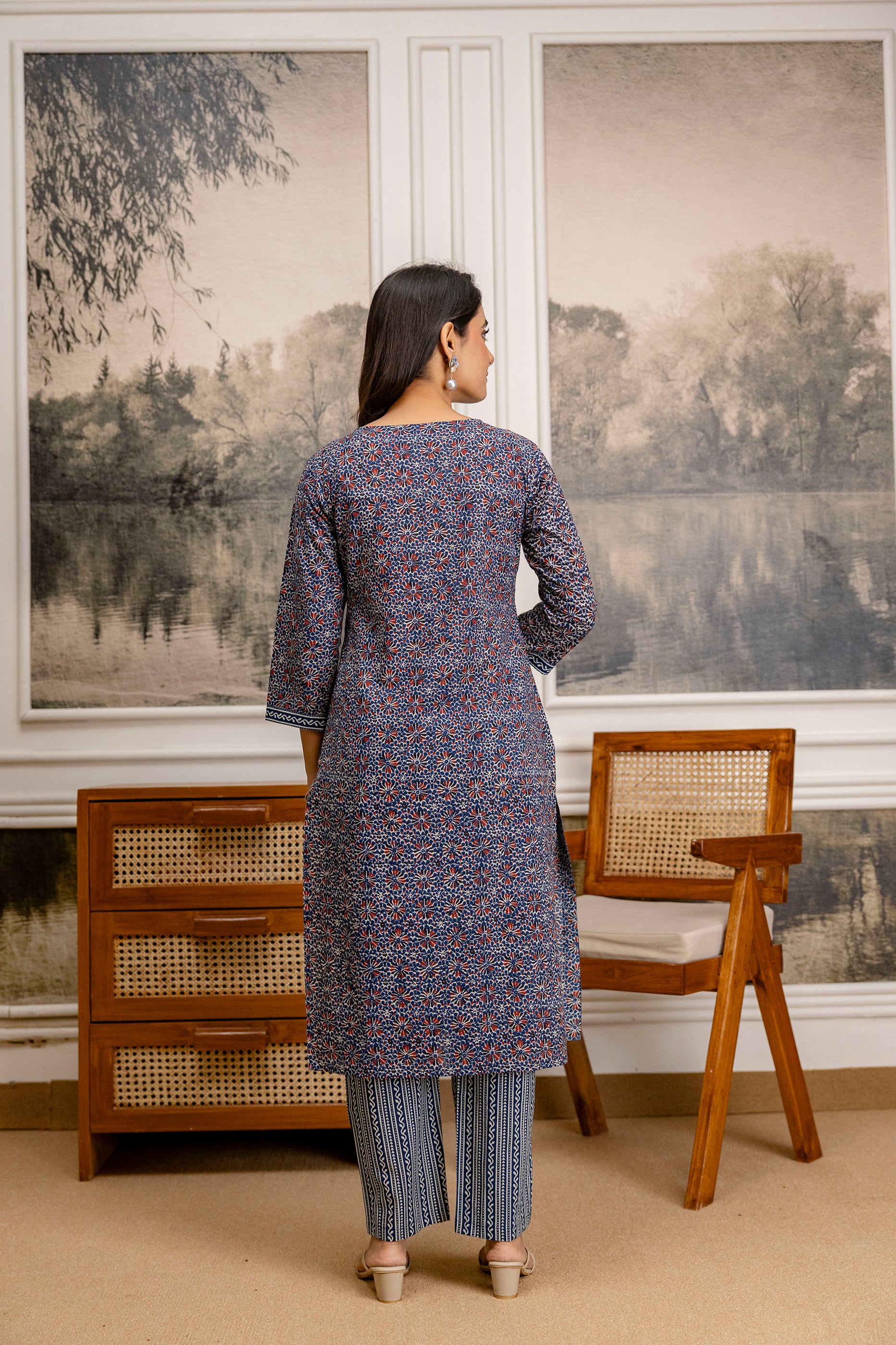 Neelika Cotton Kurta Set