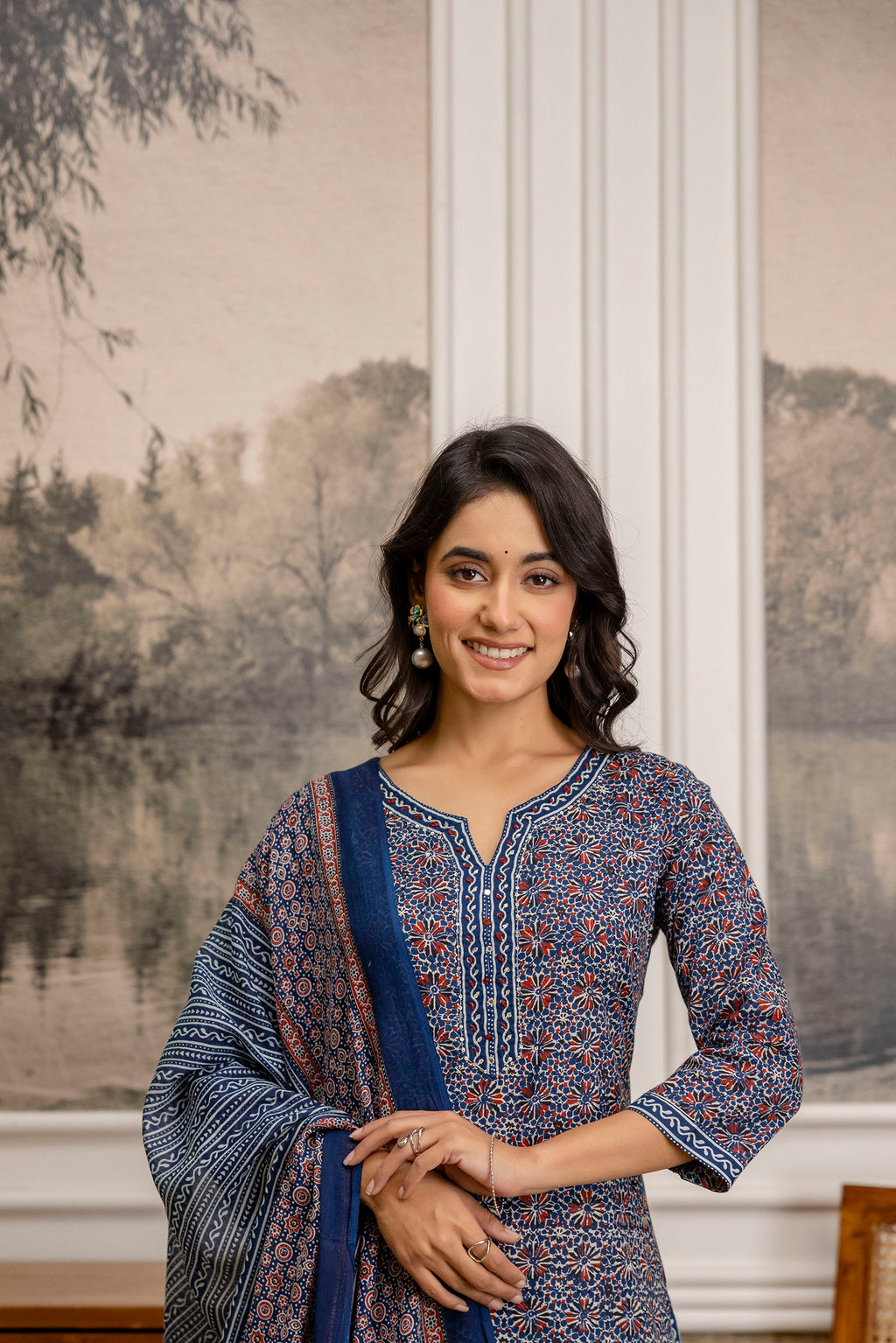 Neelika Cotton Kurta Set