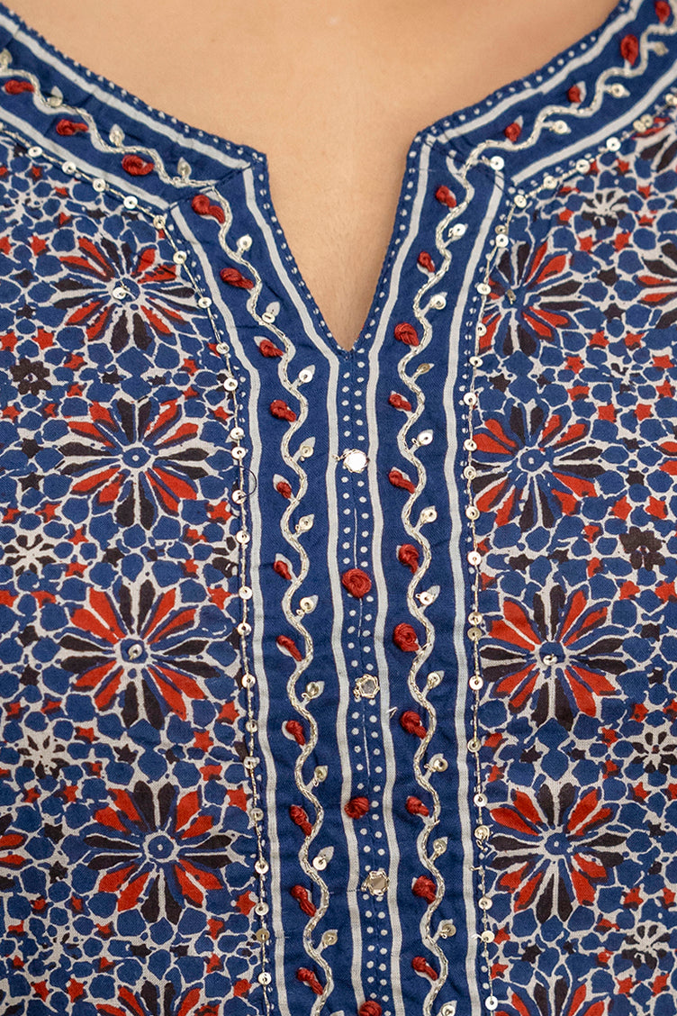 Neelika Cotton Kurta Set