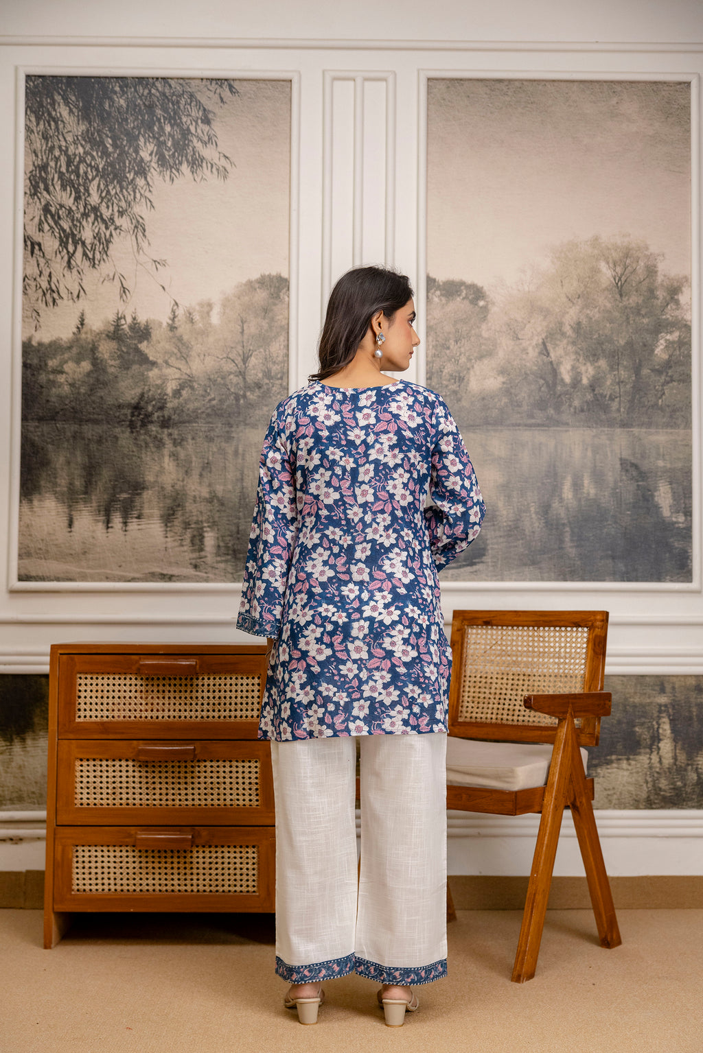 Phoolvari Cotton Flex Kurta Set