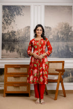 Gulmohar Cotton Kurta Set