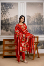 Gulmohar Cotton Kurta Set