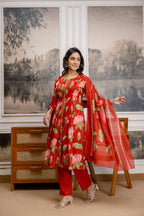 Gulmohar Cotton Kurta Set