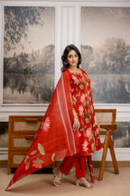 Gulmohar Cotton Kurta Set